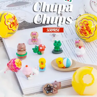 Chupa Chups Line Friend Surprise อมยิ้มจูปาจุ๊บส์ ไลน์เฟรน