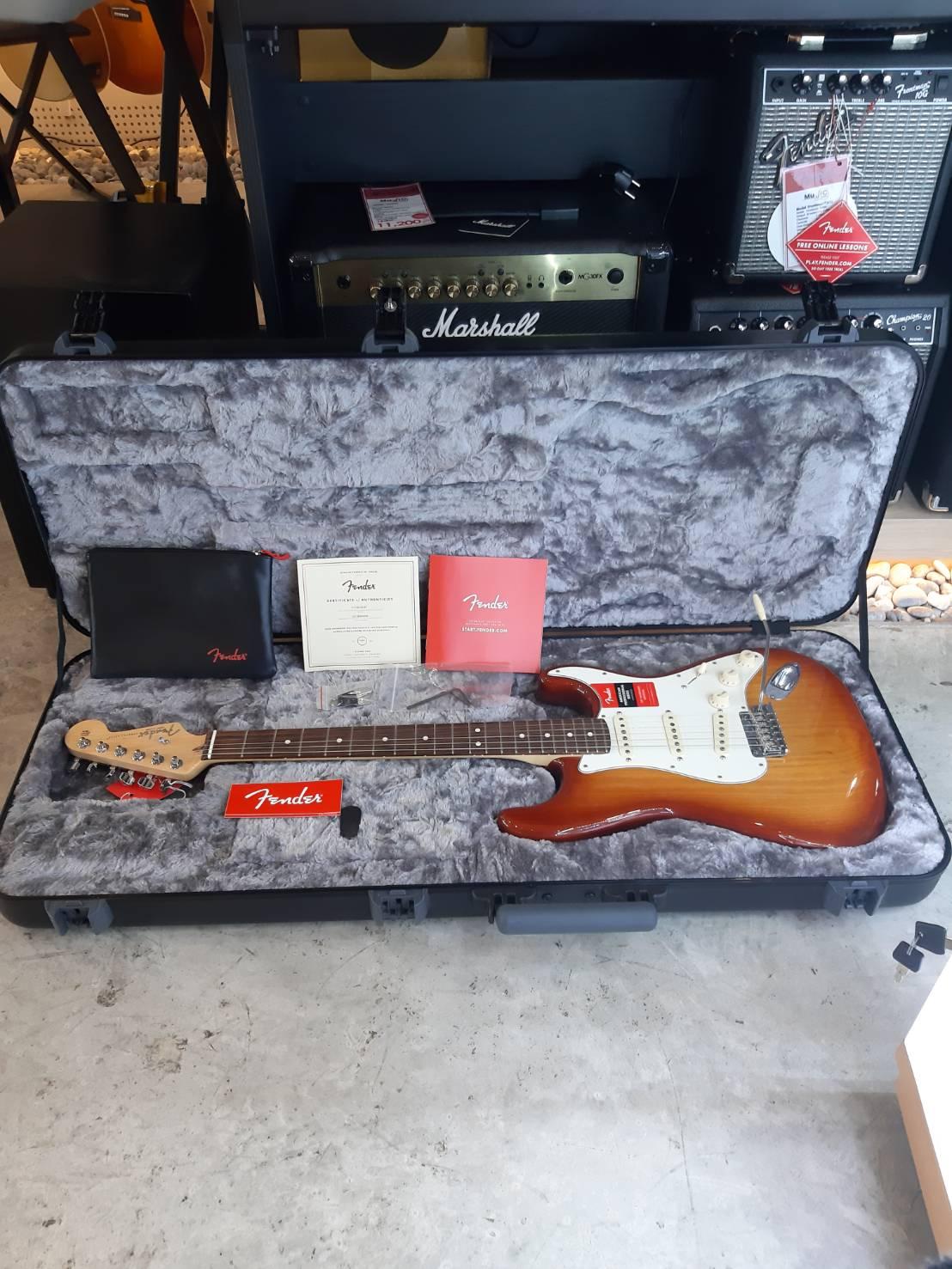 กีต้าไฟฟ้า Fender American Professional Ash SSS