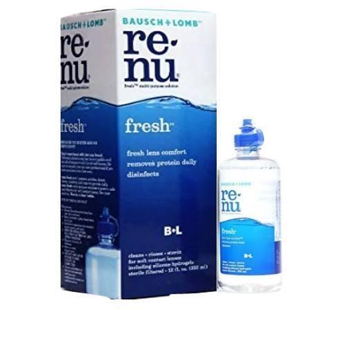 RENU Fresh น้ำยาล้างคอนแทคเลนส์ ขนาด 60 ml (2 ขวด)