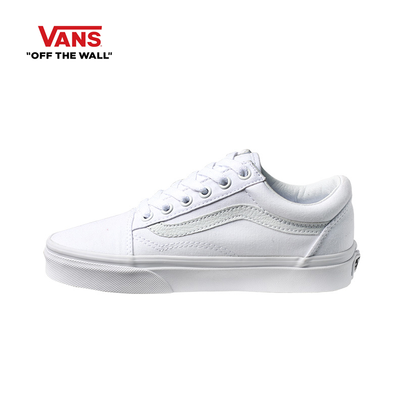 【ขายโปรโมชั่น】Vans Old Skool Classic Style Men's and Women's Sports รองเท้าผ้าใบ VN000D3HW00 สไตล์เดียวกันในห้างสรรพสินค้า