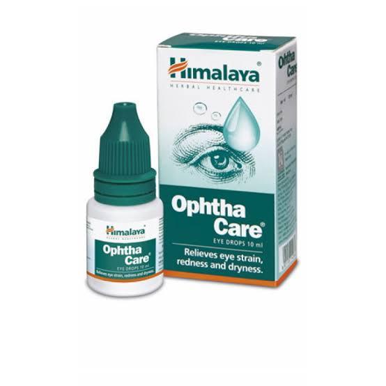 Himalaya ophtha care eye drops ลดอาการตาเเห้ง ปวดตา ระคายเคืองตา 10 ml