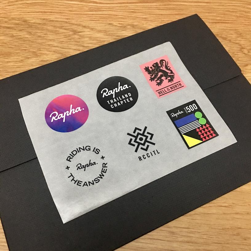 rapha stickers