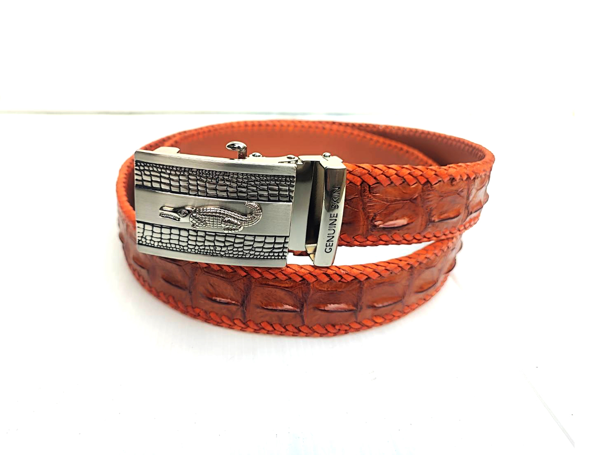 Buy Crocodile Leather Watch Wristband CB011012/Q576-CROCD_K0008858