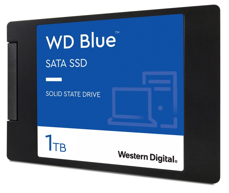 ภาพหน้าปกสินค้าWD BLUE 1TB SSD SATA3 2.5" (WDS100T2B0A) (5Y)