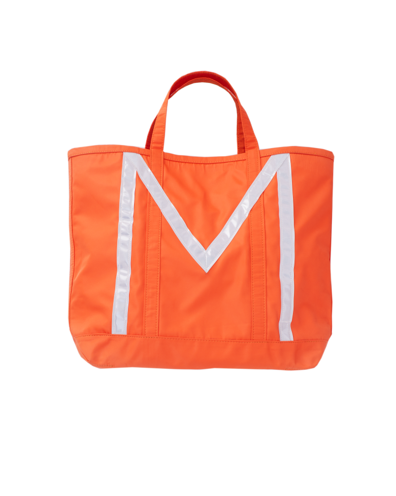 [2020/1] MOO “L” size Nylon Tote Bag กระเป๋าถือ ผ้าไนลอนเนื้อหนา ขนาดใหญ่