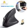 LEVTOP เมาส์แนวตั้งแก้อาการปวดข้อมือเม้าส์ไร้สาย VERTICAL เม้าส์ ERGONOMIC เกมลวด MICE-สนามบินนานาชาติ Vertical Mouse