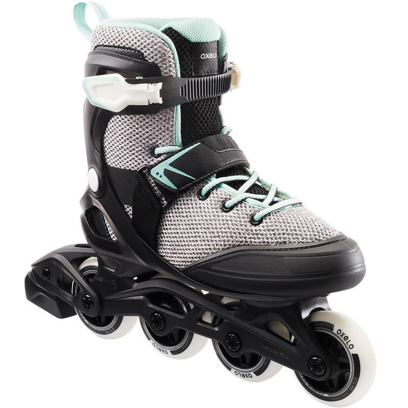 รองเท้าสเก็ตผู้ใหญ่ Roller Skate รองเท้าสเก็ตผู้หญิง Fitness Inline Skates โรลเลอร์​เบลด โ​รลเลอร์สเก็ต​ OXELO