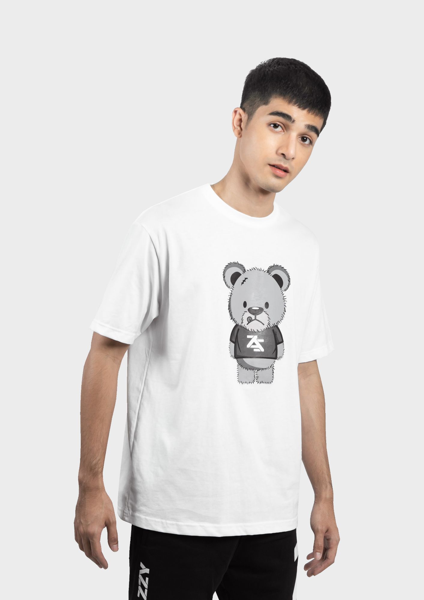 SNAZZY Bear (White) T-Shirt - Snazzy Wear - ThaiPick