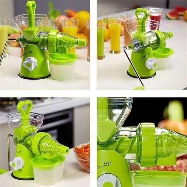 juice wizard เครื่องสกัดน้ำผักผลไม้แยกกาก เครื่องคั้นใช้มือหมุนระบบเกลียว ประหยัดพลังงาน ใช้งานง่าย พกพาสะดวก