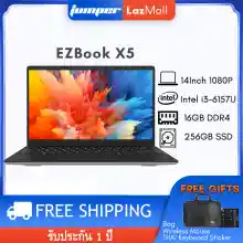 ภาพขนาดย่อของภาพหน้าปกสินค้าJumper EZbook X5 Notebook โน๊ตบุ๊ค Windows 10 16GB 256GB Intel i3 Dual Core Laptop 14 Inch 1920*1080 จากร้าน Jumper Online บน Lazada ภาพที่ 1
