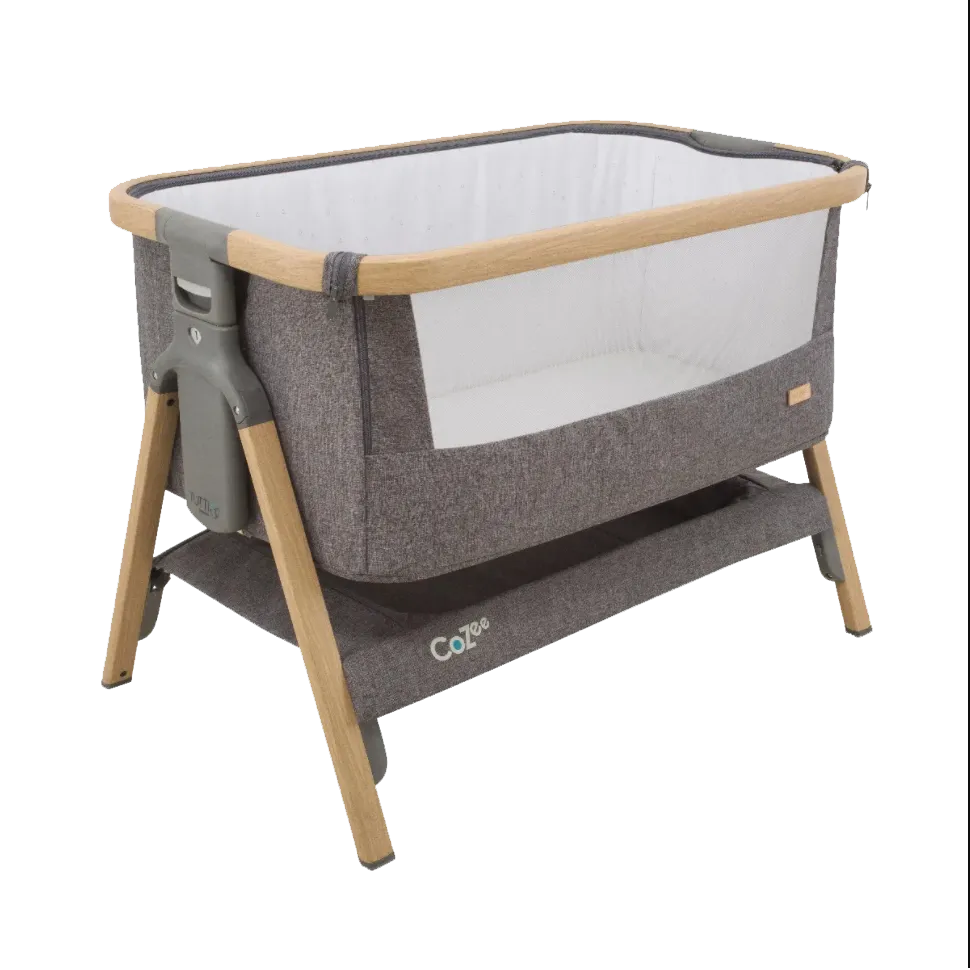 เตียง Cozee Bed side crib - เตียงนอนเด็ก สำหรับวางข้างเตียง พร้อมมุ้ง+ผ้าปูที่นอน