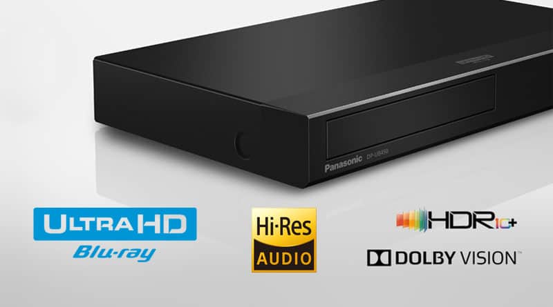 เครื่องเล่นบลูเรย์ 4K UHD Panasonic DMP-UB150 (Support 4K /BD 3D/ BD / DVD ) 4K Ultra HD Blu-ray player #Free Blu-ray 1 pcs.#แถมBD 1 แผ่น#
