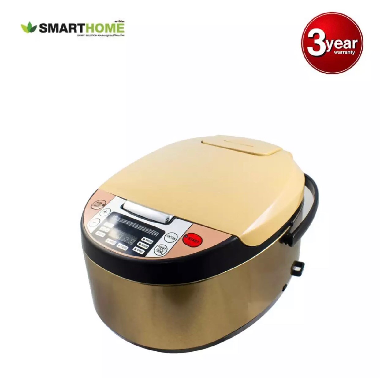 SMARTHOME  Digital rice cooker หม้อหุงข้าวดิจิตอล รุ่น SM-RCD904/905รับประกัน 3 ปี