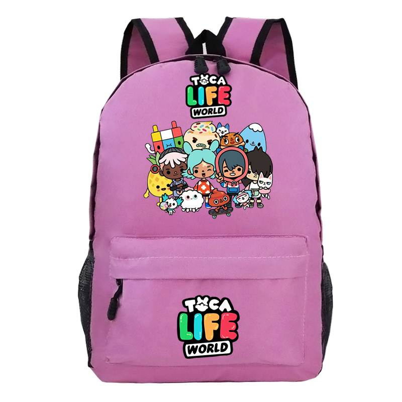 Game Toca Life World Backpack Men Women Toca Boca Life World Classic