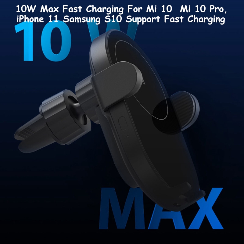 Supporto Auto Ricarica Wireless Xiaomi Mi 20W Max - Con Sensore Infrarosso E Ventola