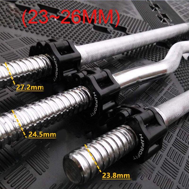 Olympic Size Barbell Collar Locks 1 inch Bar Clamp Crossfit Weight