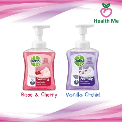 Dettol Foaming Hand Wash 250ML (Rose & Cherry / Vanilla Orchid) เดทตอล สบู่ โฟมล้างมือ