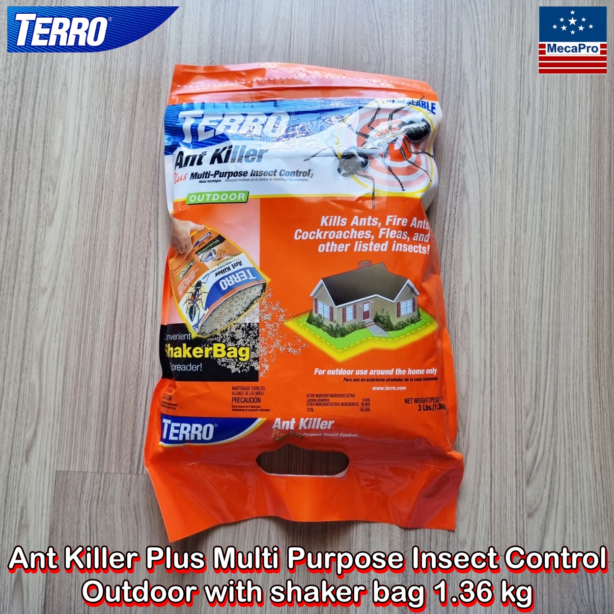 TERRO® Ant Killer Plus Multi Purpose Insect Control Outdoor with shaker