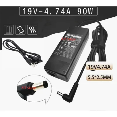 Adapter ASUS 19V 4.74A หัว 5.5x2.5 อแดปเตอร์ ASUS 19V 4.74A หัว 5.5x2.5 90W