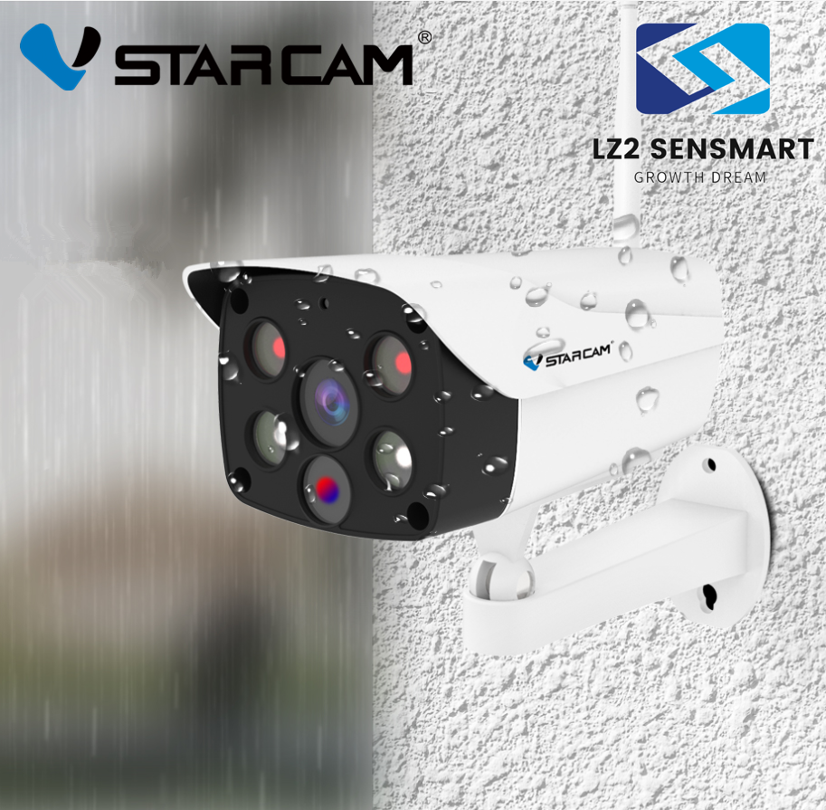 VStarcam CS52 กล้องวงจรปิดไร้สาย ความละเอียด 3MP (WIFI)