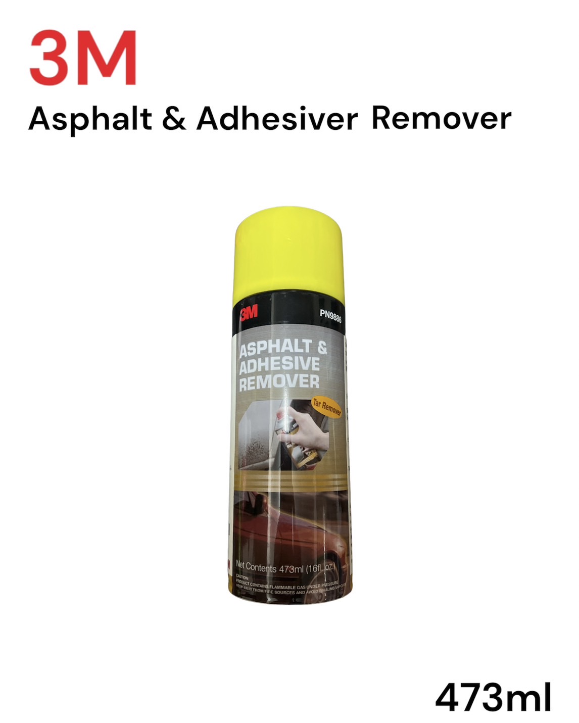 3M ล้างคราบยางมะตอยและคราบกาว Asphalt & Adhesive Remover PN9886 473ml