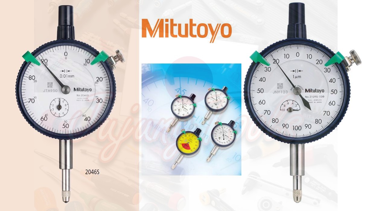 Mitutoyo Japan มิตูโตโย 2046S 2109S-10 ไดอัล อินดิเคเตอร์ Dial Indicators Dial Gauge ไดอัลเกจ