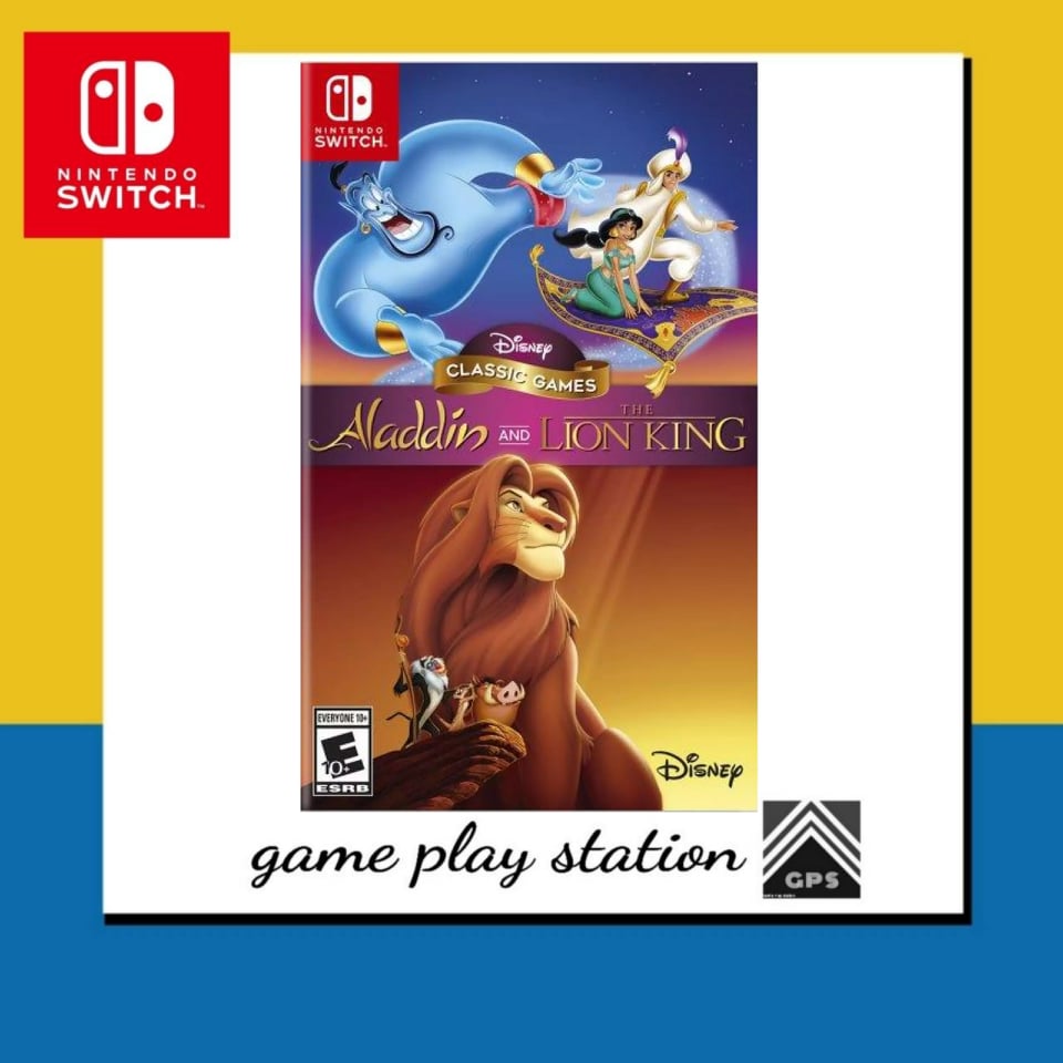nintendo switch disney classic game: aladdin and the lion king ( english  zone 1 ) | Lazada.co.th