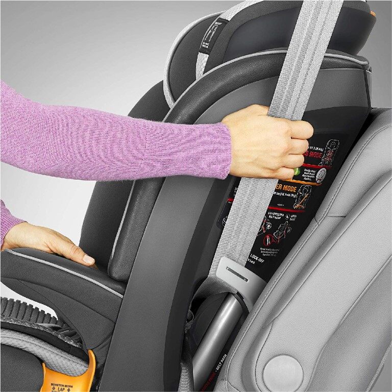 Chicco Myfit Zip Air Car Seat คาร์ซีทเด็ก คาร์ซีท สามารถปรับการใช้งานได้ 2 แบบ  สีวัสดุ Quantum