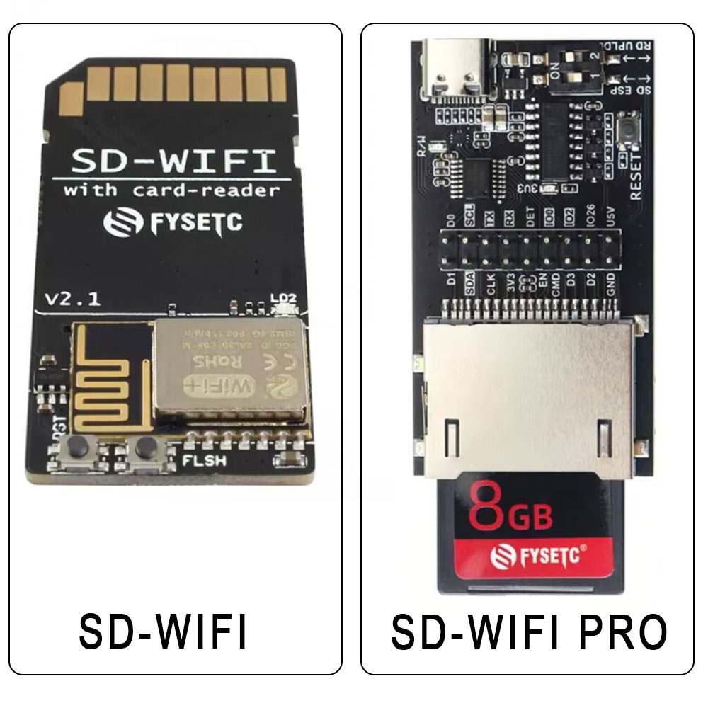 [hot] FYSETC SDWIFI with CardReader Module webDev Onboard USB to Serial Chip Transmission S6