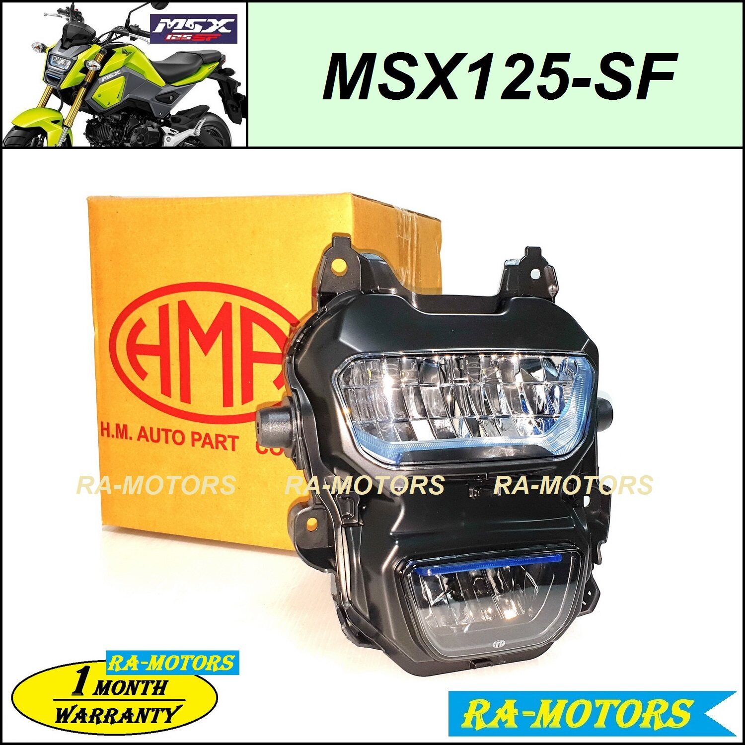 (C) HMA ไฟหน้า LED สำหรับ MSX125-SF (ไฟหน้าMSX SF)