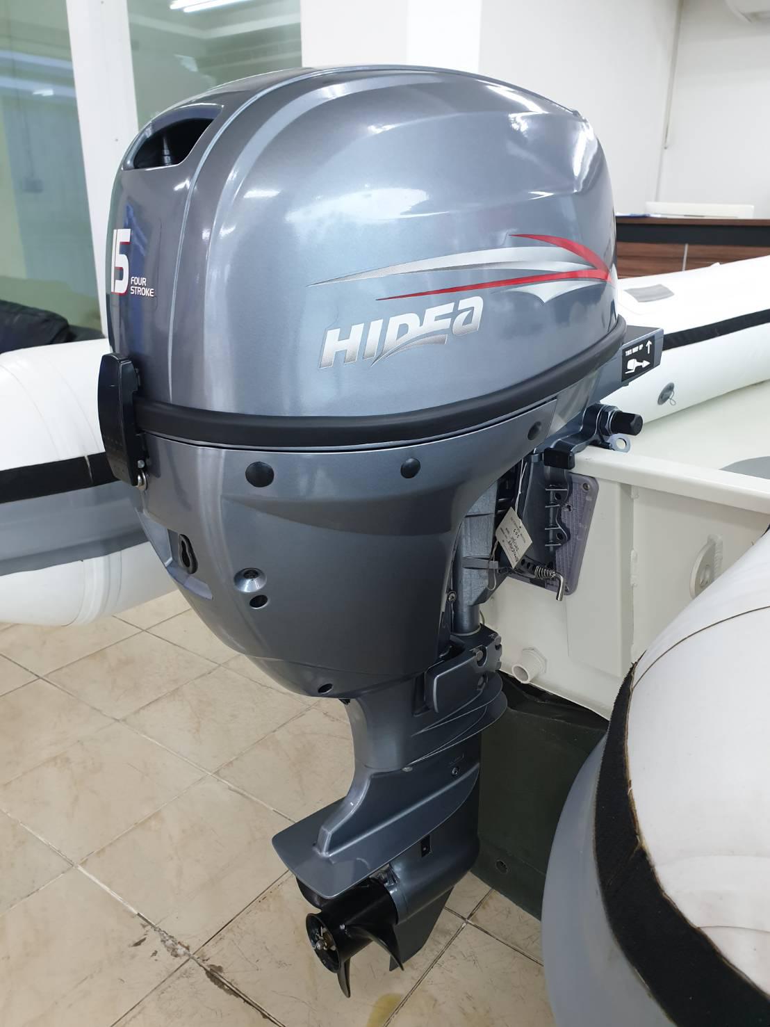 เครื่องยนต์เรือ4จังหวะ ยี่ห้อไฮดี HDF15HS Hidea 4-stroke outboard motor HDF15HS