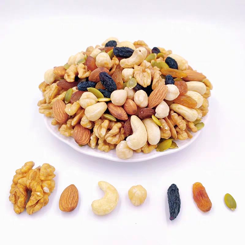 xzcsttt Daily Nuts Mixed Nut Kernel 600g กล่องของขวัญสำหรับเด็ก ...