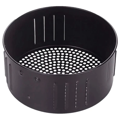 Air Fryer Basket Replacement and All Oven Fryer Non-Stick Fry Dishwasher Safe Accessories Black