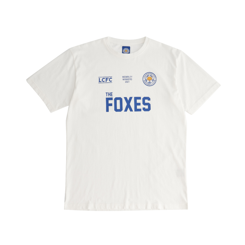 LCFC Wembley Winners 2021 Collection T-Shirt เสื้อยืดเวมบลีย์ วินเนอร์ คอลเลคชั่น