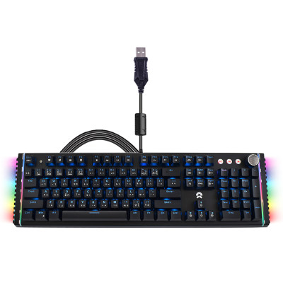 OKER K420 RGB Gaming Keyboard Mechanical คีย์บอร์ดเกมมิ่ง - (Black)