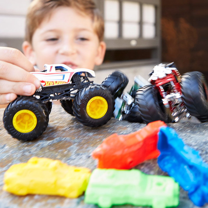 HOT WHEELS New Products Wild Monster Truck Series Alloy Car Boy Toy