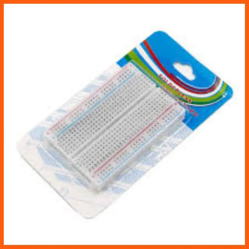 Best Quality Solderless Breadboard โฟโต้บอร์ด 400จุด ขนาด 8.2 x 5.5 x 0.85 cm อุปกรณ์ยานยนต์ automotive equipment อุปกรณ์ระบบไฟฟ้า electrical equipment เครื่องใช้ไฟฟ้าภายในบ้าน home appliances Swith limit switch tick pump