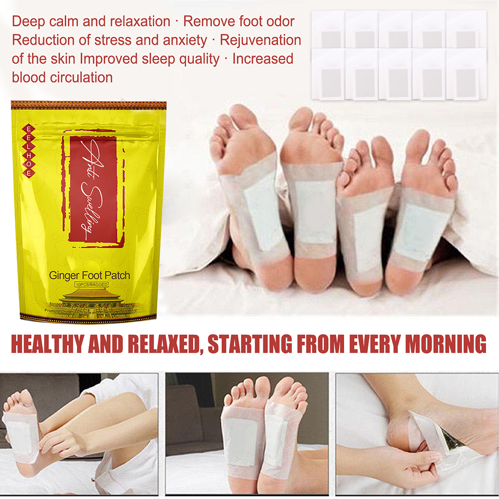 Anti Swelling Ginger Detoxing Patch Herbal Ginger Patch Detox Foot Pads