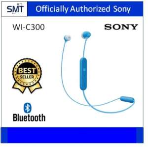 Sony WI-C300 (Blue) Bluetooth แบบ In-Ear (ประกันศุนย์ Sony)