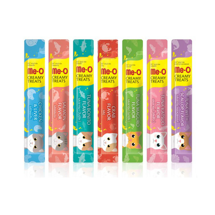 Me-O Creamy Treats 15 g. มีโอ ครีมมี่ ทรีต (ขายเป็นซอง)