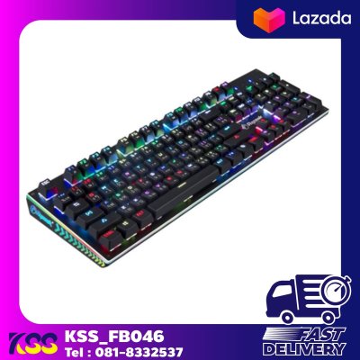 ดูภาพ Razeak RK-X18 ARES RGB คีย์บอร์ดเกมมิ่งมาโคร แมคคานิคอล ปุ่มบลูสวิตช์ เพิ่มเติม Razeak RK-X18 ARES RGB คีย์บอร์ดเกมมิ่งมาโคร แมคคานิคอล ปุ่มบลูสวิตช์