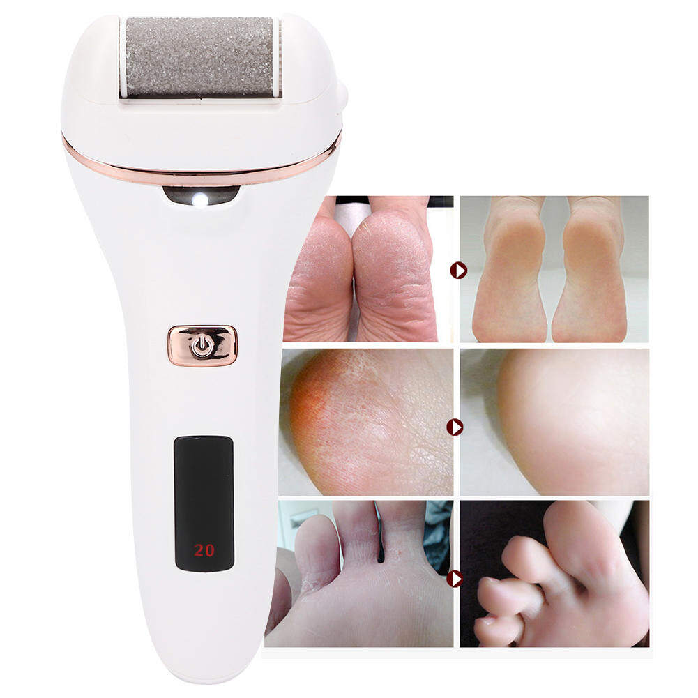 sale】Electric Pedicure Callus Remover, Waterproof Foot File Electronic  Rechargeable Callus Shaver Pedicure Kit Removal Callus Tools For Hard  Cracked Heels  Dead Skin with 3 Roller Heads - I Toy Store - ThaiPick