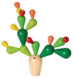 PlanToys Balancing Cactus ของเล่นไม้เกมตะบองเพชร ของเล่นเด็ก 3 ขวบ