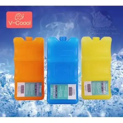น้ำแข็งเทียม Ice Brick V-Coool vcool Ice Pack ใส่ในกระเป๋าเก็บความเย็น