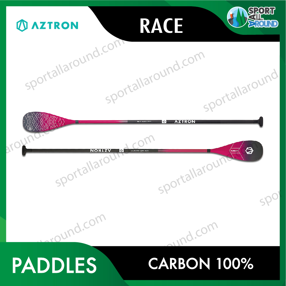 AZTRON PATDLE RACE CARBON ไม้พายสำหรับบอร์ดยืนพาย หรือ เรือยาง isup stand up paddle board