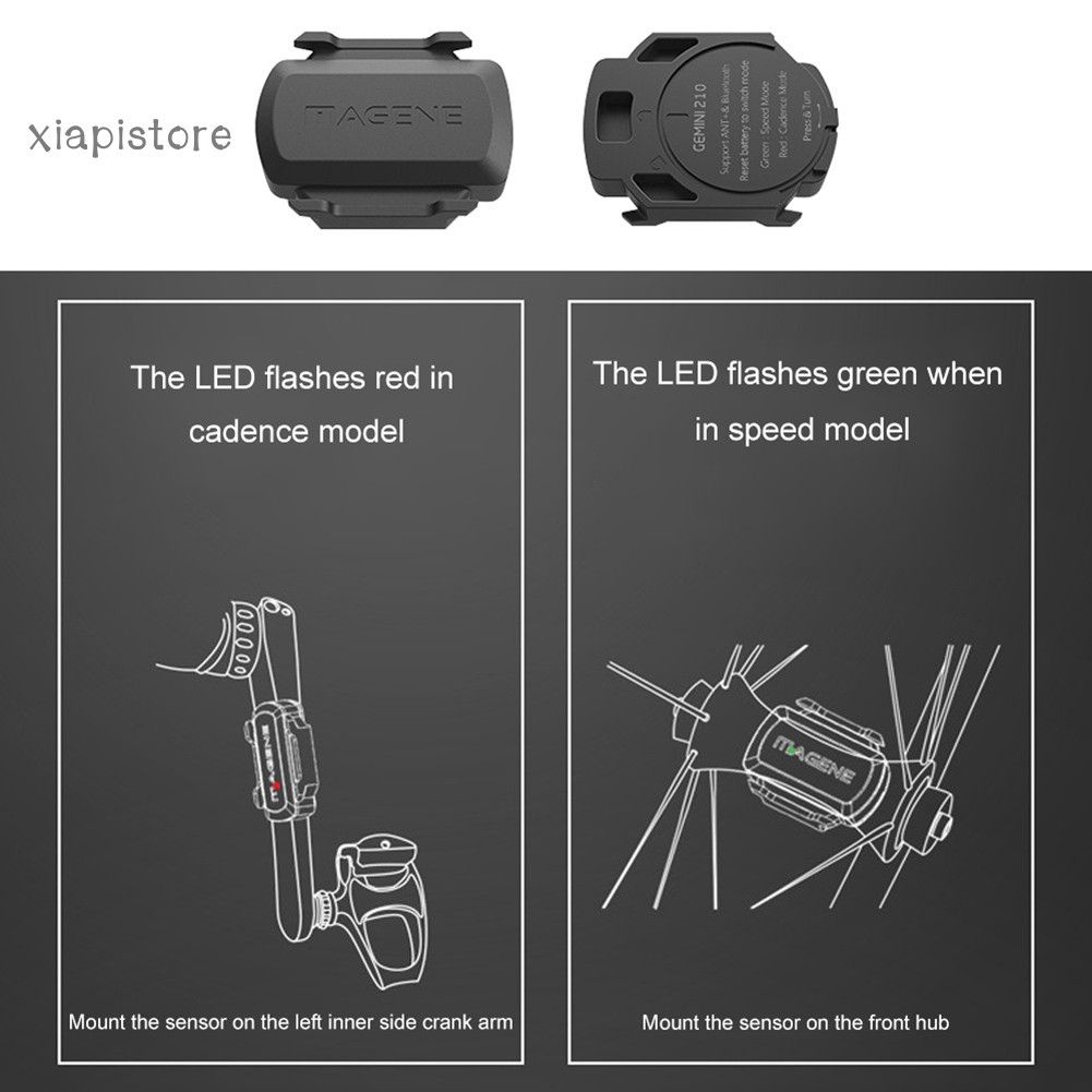 Magene S3+ เซ็นเซอร์ความเร็ว/รอบขา speed/cadence sensor - shpo suta ...