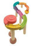 PlanToys ของเล่นไม้ Marble Run - Standard ระบบรางลูกแก้ว (ชุดเล็ก) ของเล่นเด็ก 3 ขวบ