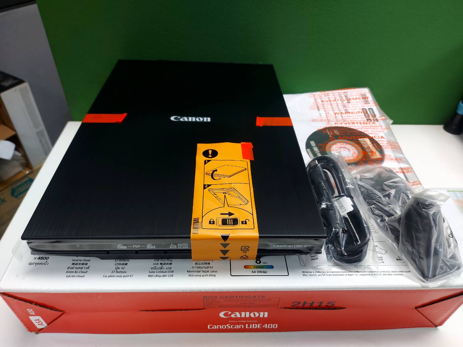 สแกนเนอร์ แคนอน รุ่น Lide 400 | Lazada.co.th
