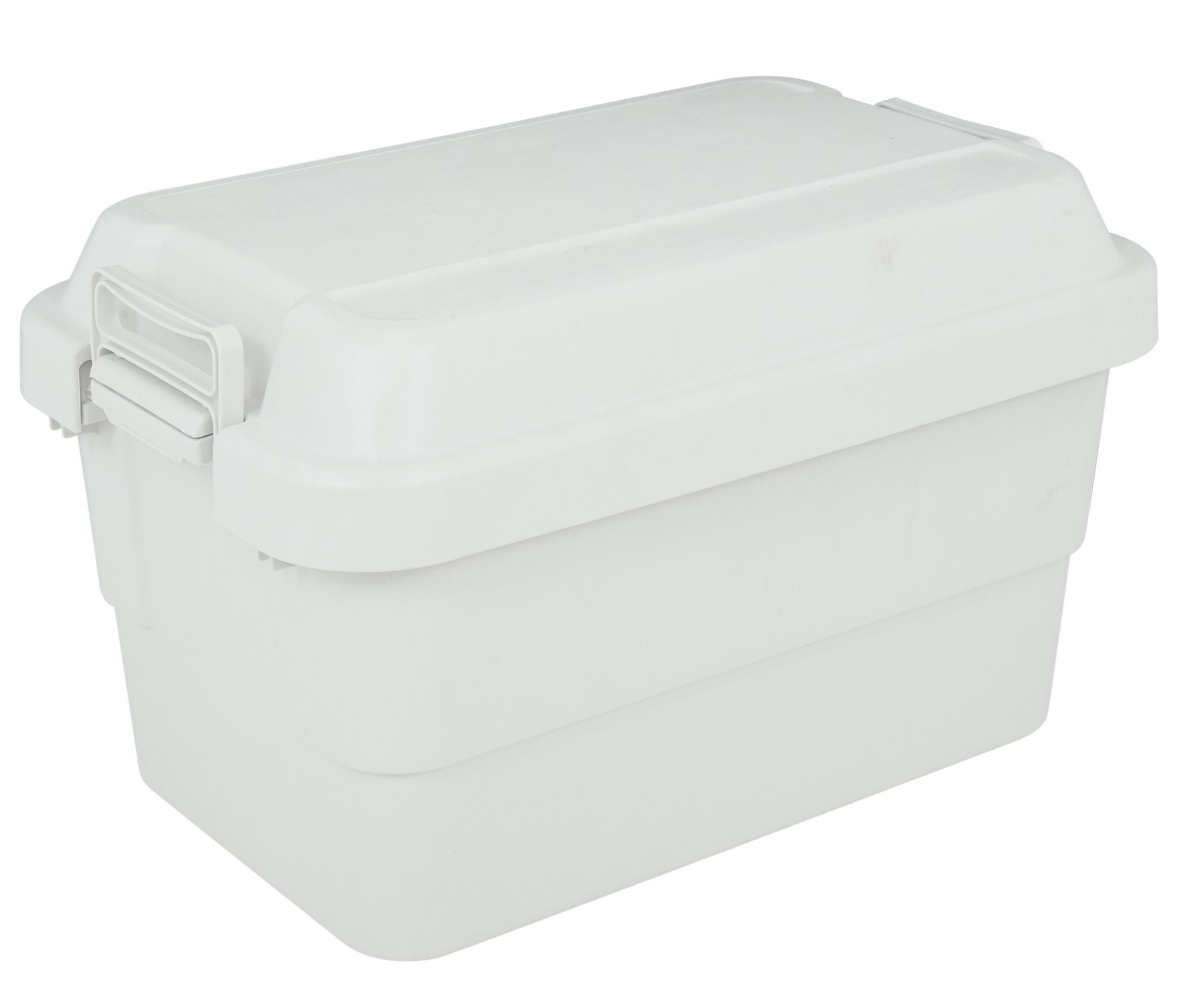 กล่องแค้มปิ้ง กล่องอเนกประสงค์ แข็งแรง นั่งได้ กล่องแคมป์ปิ้ง กล่องเก็บของสำหรับตั้งแคมป์ ขนาด 50 ลิตร ท็อปไม้ Top กล่อง Index Muji Trunk Cargo 50 L
