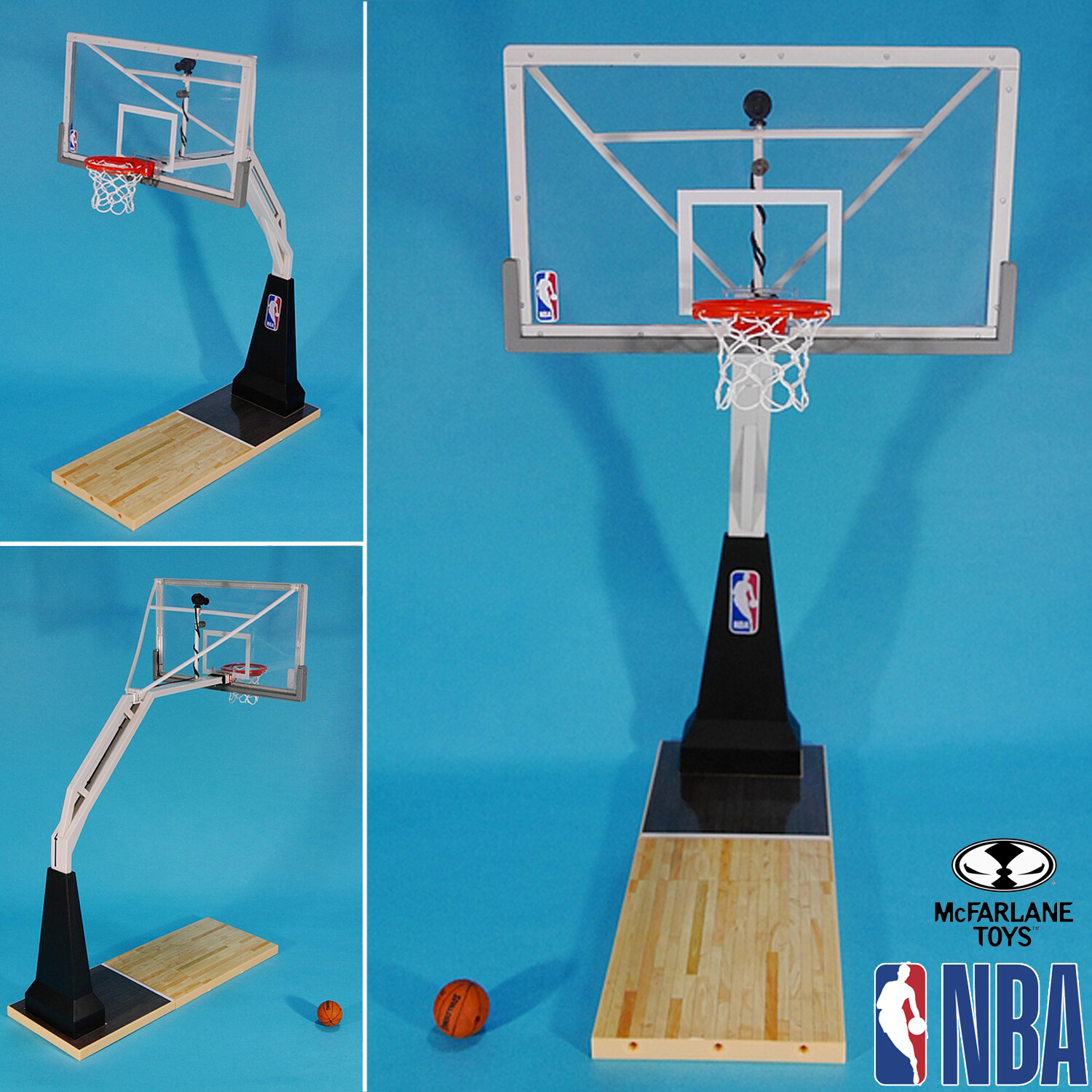 Figure ฟิกเกอร์ งานแท้ 100 McFarlane Toys NBA Backboard Collector's